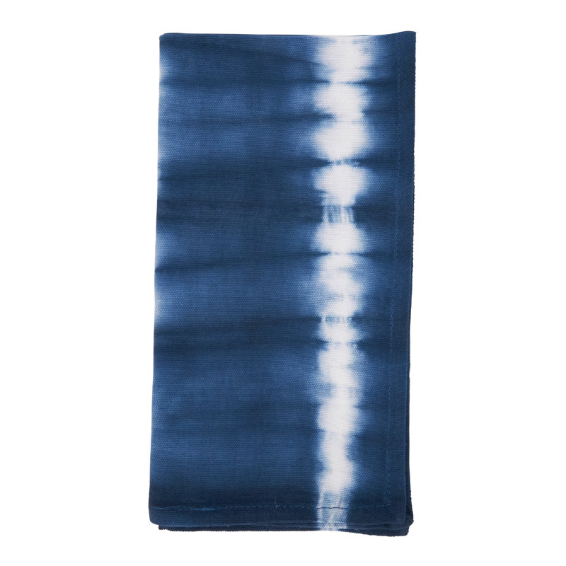Oksana Collection 100% Cotton Striped Square Napkin