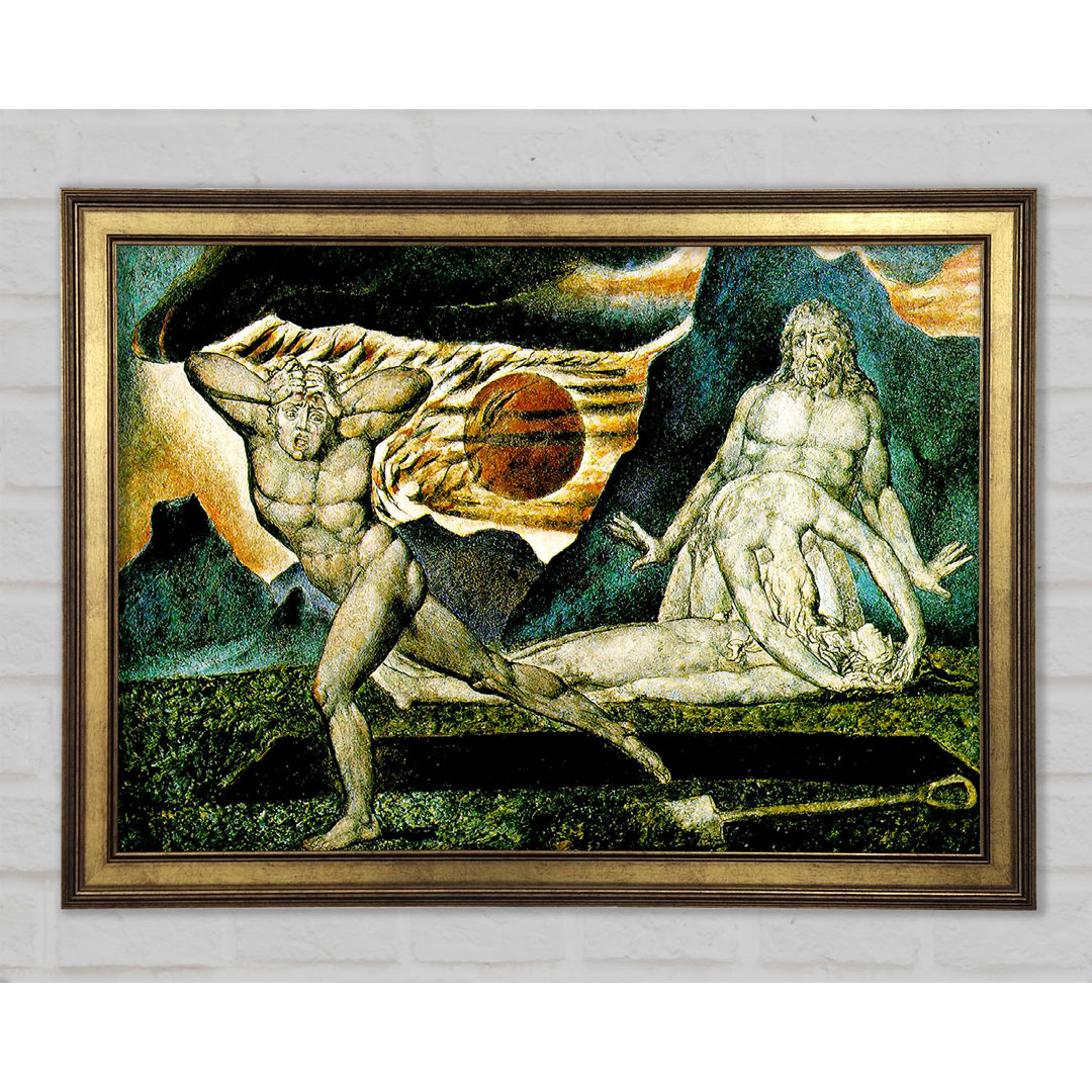 William Blake The Body Of Abel - Einzelner Bilderrahmen Kunstdrucke