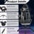 Gaming Chair, Computer Chair Ergonomic Chair With Footrest Office Chair Ergonomic Computer Chair With Lumbar Backrest Blackgray