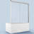 Double Bypass Tub Door - 1/4" Tempered Glass, , Complete Components, Stylish Bathroom 58" High Shower Semi-, Waterproof, Aluminum Alloy Frame, Modern Design-124897861