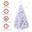 Arbre de Noël artificiel pin blanc-177184305