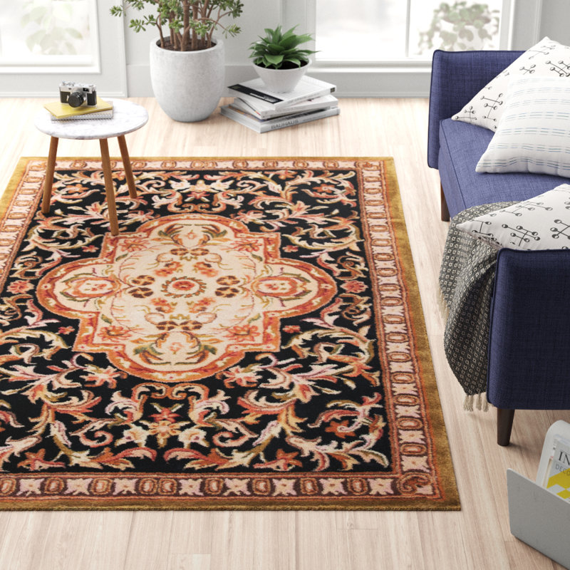 Alger Classic Hand Tufted Wool Oriental Rug, Rectangle 2'3" x 4'