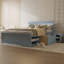 Platform Bed With Drawer And Two Shelves-509654242-509654247