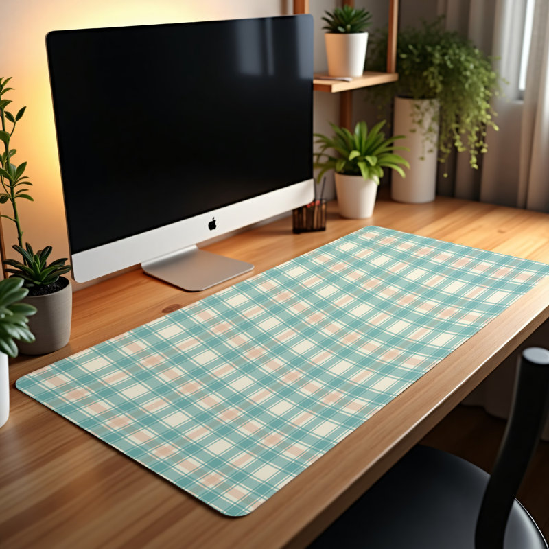 Polyester Desk Pad, 31.5x15.5