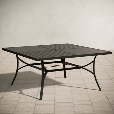60" Square Patio Dining Table by Alphamarts