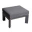 MIMO Modular Aluminium Ottoman with Cushion-2019667001
