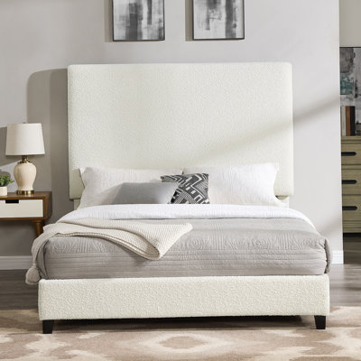 Lit plateforme tapissier