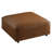 Auren Upholstered Vegan Leather Ottoman-107144033