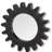 Kazmira Solid Wood Round Mirror-50509442-50509443