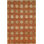 Faridkot Floral Area Rug in Rust