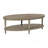 Oval Coffee Table With Shelf
