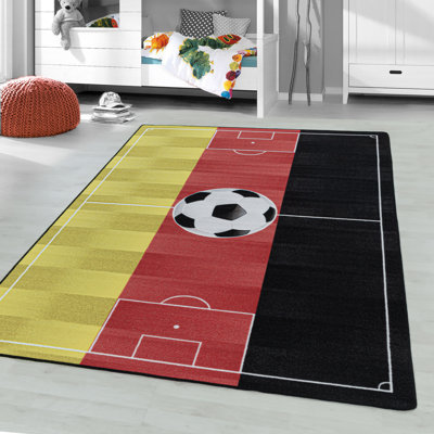 Gillies Flatweave Red/Yellow Rug