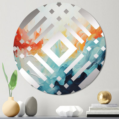 Gerita - Miroir décoratif à losanges