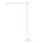 Don't Look At Me® - Instant Room Divider (T-Shaped) - White Frame With Black Privacy Fabric-378268847