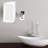 Almarina 6.5" x 9" Lighted Wall Mount Magnified Makeup Mirror, Direct Wire-31381487