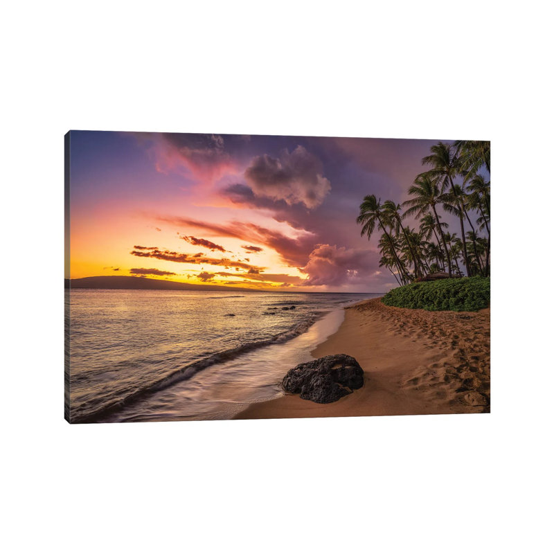 Sunrise In Maui by Jonathan Ross Photography - Wrapped Canvas Print, 66.04 cm H x 45.72 cm W x 3.175 cm D