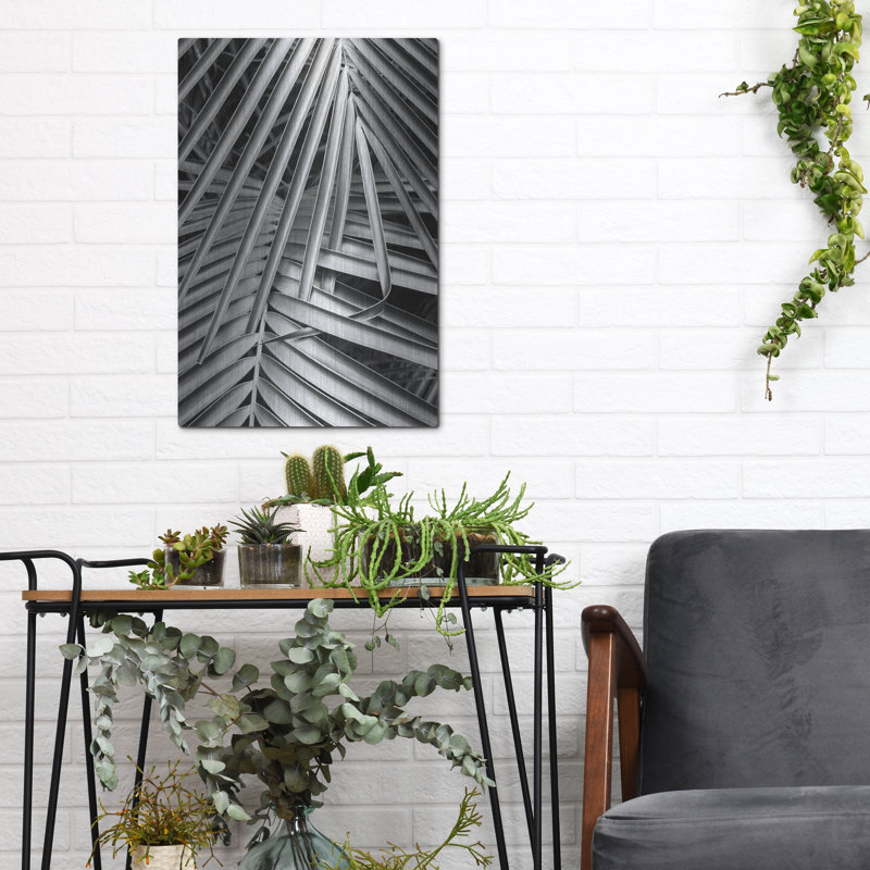 "Cycad, Michigan 80" par Monte Nagler, H 16 po x l 12 po