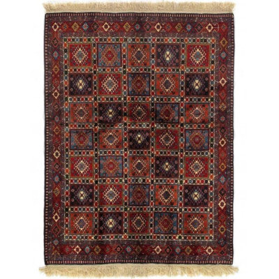 Southwestern Area Rug in Rust