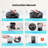 Automatic Cat Food Dispenser with 3 Bowls for 3 Cats & 6L Volum Capacity, 2.4G WiFi with APP Remote Feeding-112273343
