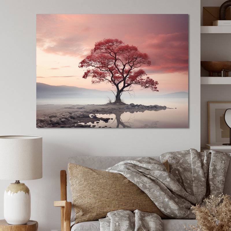 «Sky Ephemeral Glow» sur toile, H 16 po x l 32 po x P 1 po, Toile tendue