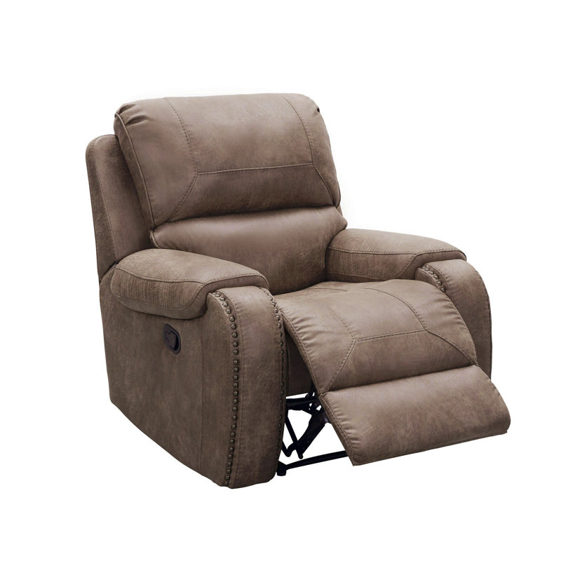 Annariitta Upholstered Recliner, Camel