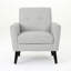 Chaise rembourrée, fauteuil d'appoint simple