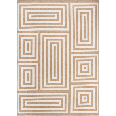 Tapis contemporain de style taupe Bello