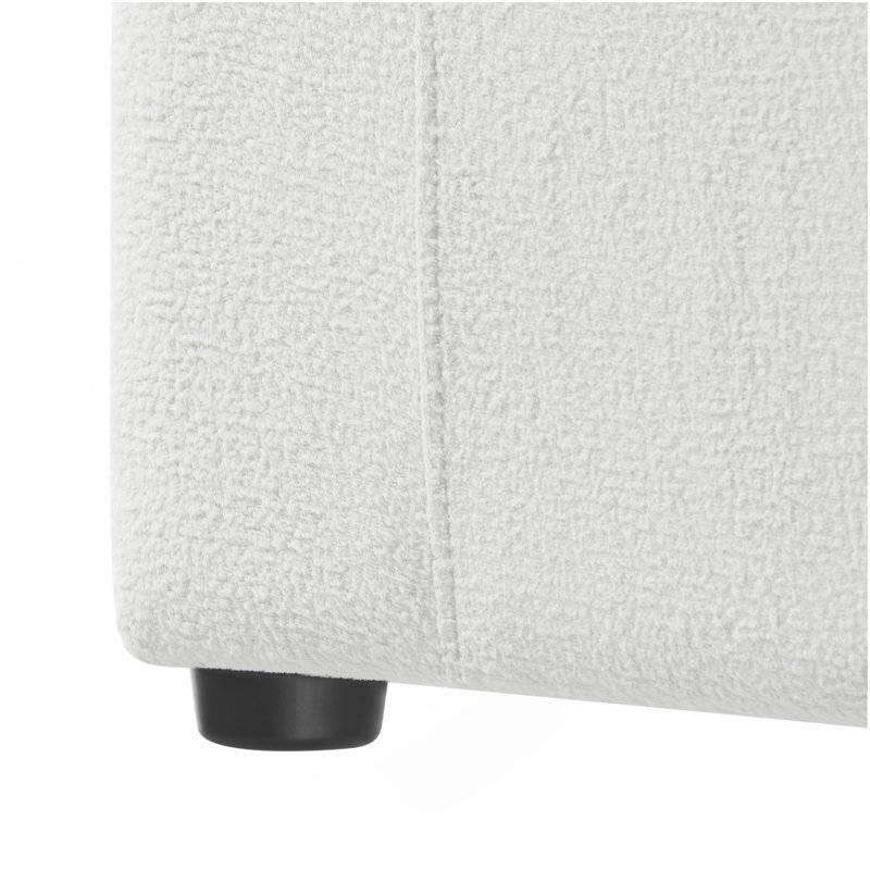 Canapé modulaire 5 pièces Chauncy - Ivoire