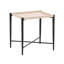 Rice End Table Travertine
