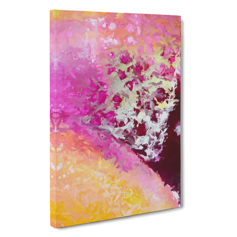 Splash Of Light Abstract - Wrapped Canvas, 76cm H x 50cm W x 3cm D
