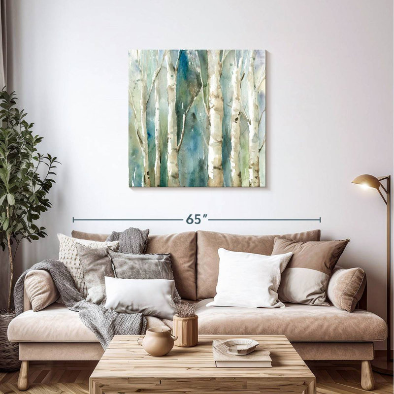 Alvord River Birch I, 36'' H x 36'' W