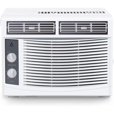 Climatiseur, climatiseur de fenêtre 5000 BTU, commande mécanique, refroidissement pour chambre à coucher et salon, ensemble d'installation inclus
