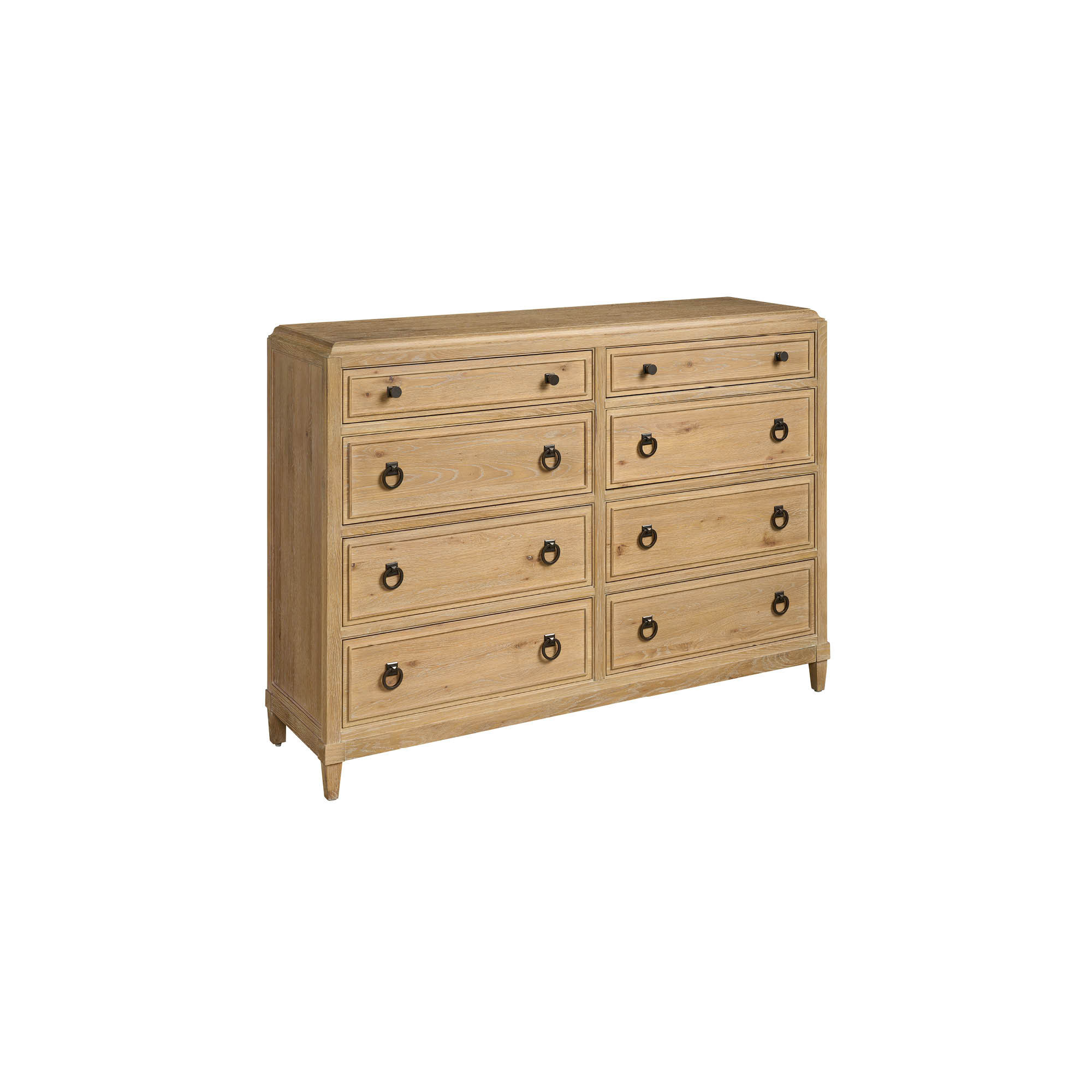 Hayes 8 Drawer Dresser, Tan