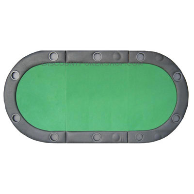 JP Commerce Wood Poker Table Cover