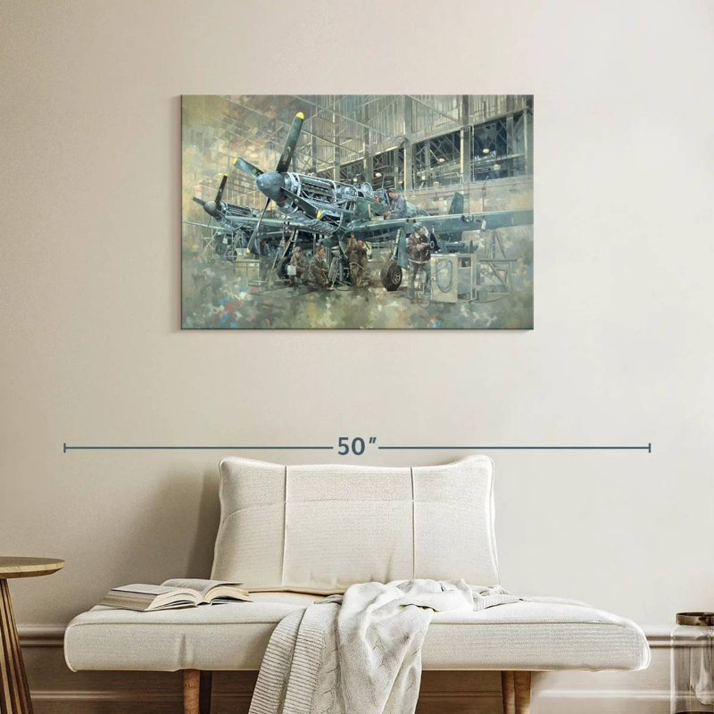 Mait Mustang At Warton, H 24 po x l 36 po