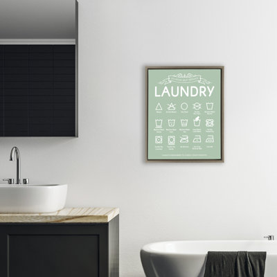 Cadre flottant vert Vintage