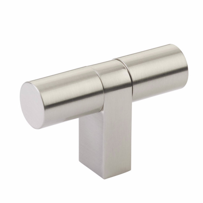 Select Bar Knob, Satin Nickel, 0.88