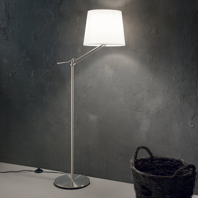 Regol 163cm Grey Reading Floor Lamp