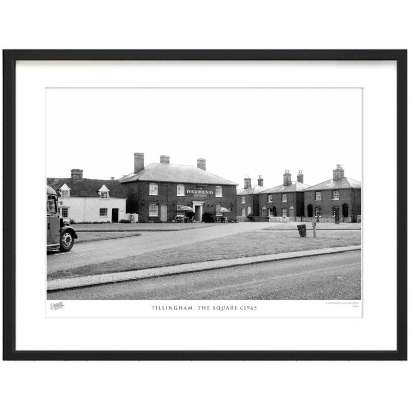 Tillingham, The Square C1965 by Francis Frith - Single Picture Frame Print, 28cm H x 36cm W x 2.3cm D