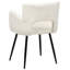 Zolan 43cm H Polyester Blend Upholstered Metal Spindle Side Chair-1327323518