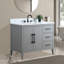 Meuble-lavabo simple 42 po avec plateau en marbre-94811307-94811315
