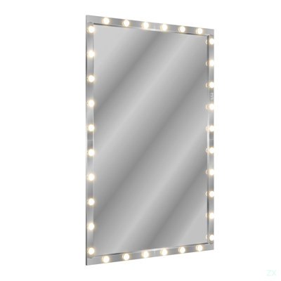 Vertical Horizontal Hanging Aluminum Mirror For Dressing Rooms, Bedroom Silver
