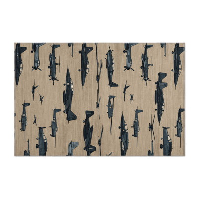 Tapis intérieur et extérieur gris Transport