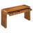 Rustic Console Table with Fluted Drawer Front-1386680953