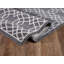 Tapis gris / blanc à motif géométrique Mannino-243760078