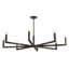 Ezra 8 - Light Steel Dimmable Chandelier-1048700613
