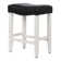 Ileana Upholstered Counter Stool with Solid Wood Frame