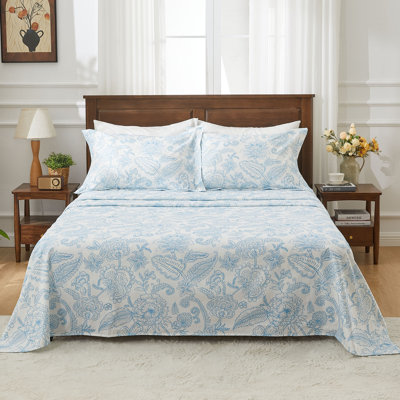 Ensemble de draps pour très grand lit de très grande taille 4 pièces Kingrest