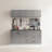 Astro Series 32 In. W X 16 In. H X 16 In. D Metal Wall Storage Cabinet
