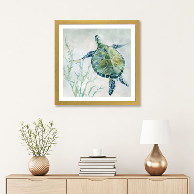" Seaglass Turtle II " by Carol Robinson
